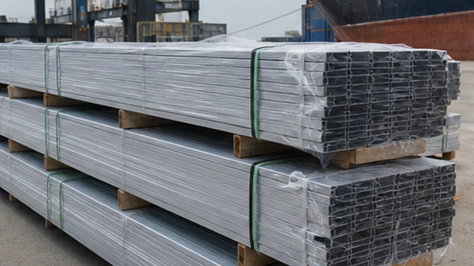 Seefracht für Aluminiumprofile aus China: Buchungs- und Verpackungsleitfaden