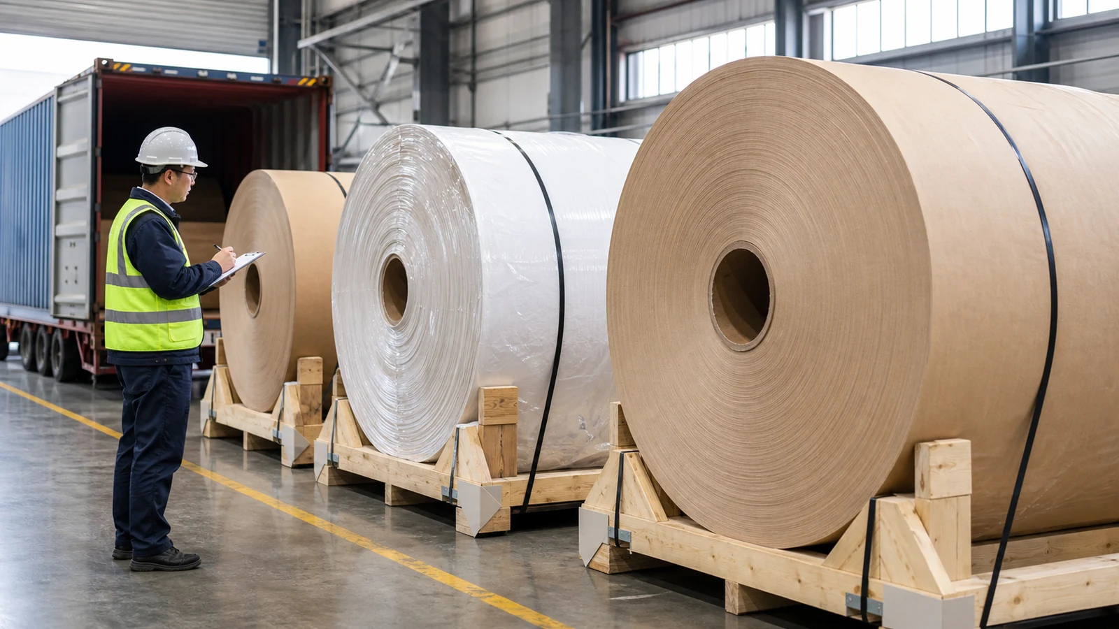 Seefracht für Papierrollen aus China: Buchungs- und Verpackungsleitfaden