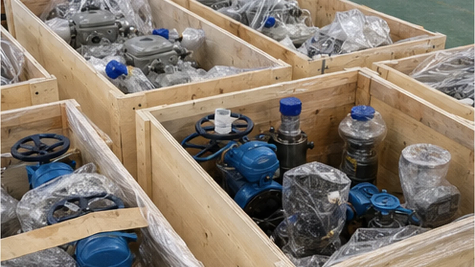Seefracht für Pumpen und Ventile aus China: Buchungs- und Verpackungsleitfaden