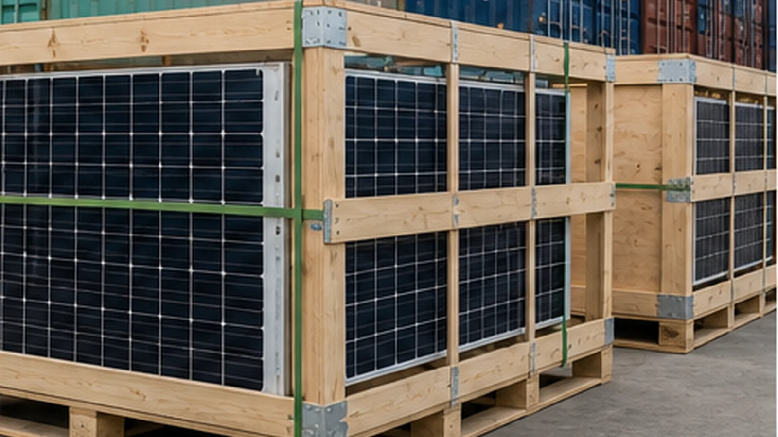 Seefracht für Solarmodule aus China: Buchungs- und Verpackungsleitfaden
