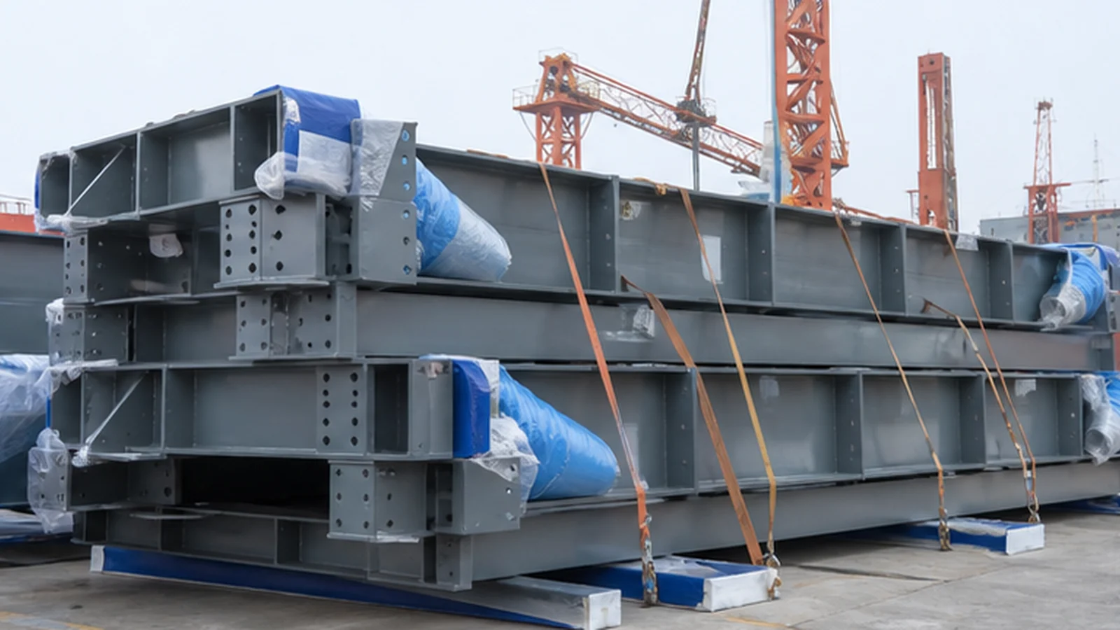 Seefracht für Vorgefertigte Stahlkonstruktionen aus China: Buchungs- und Verpackungsleitfaden