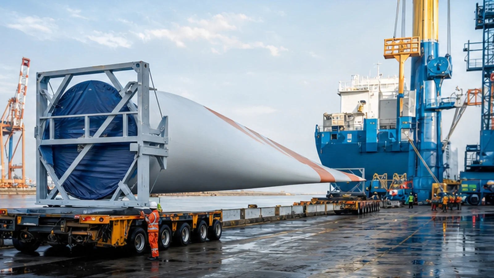 Seefracht für Windkraft- und Energieanlagen aus China: Buchungs- und Verpackungsleitfaden